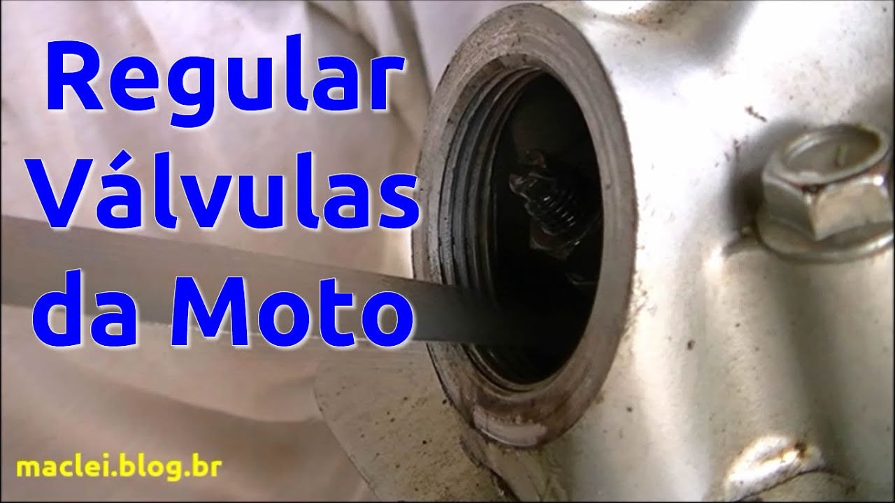 COMO REGULAR VÁLVULAS SUZUKI YES INTRUDER 125