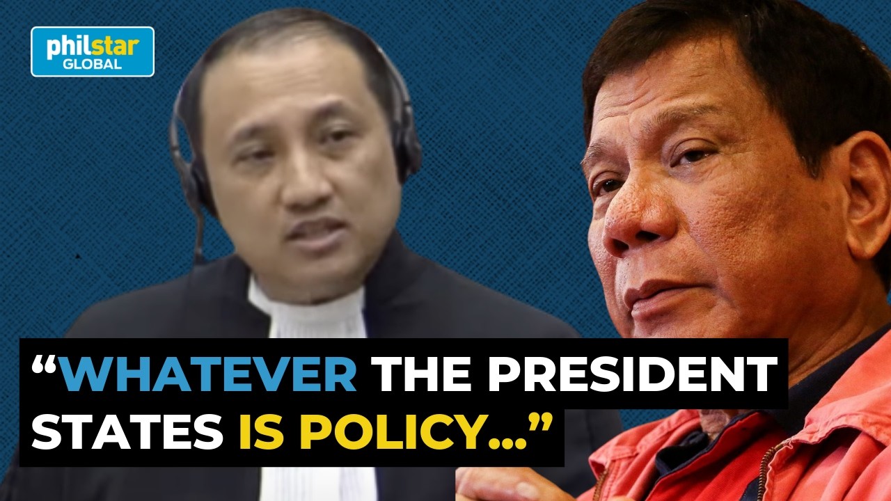 Duterte sa ICC: Hindi basta salita ang mga sinabi noon ni Duterte — Gilbert Andres