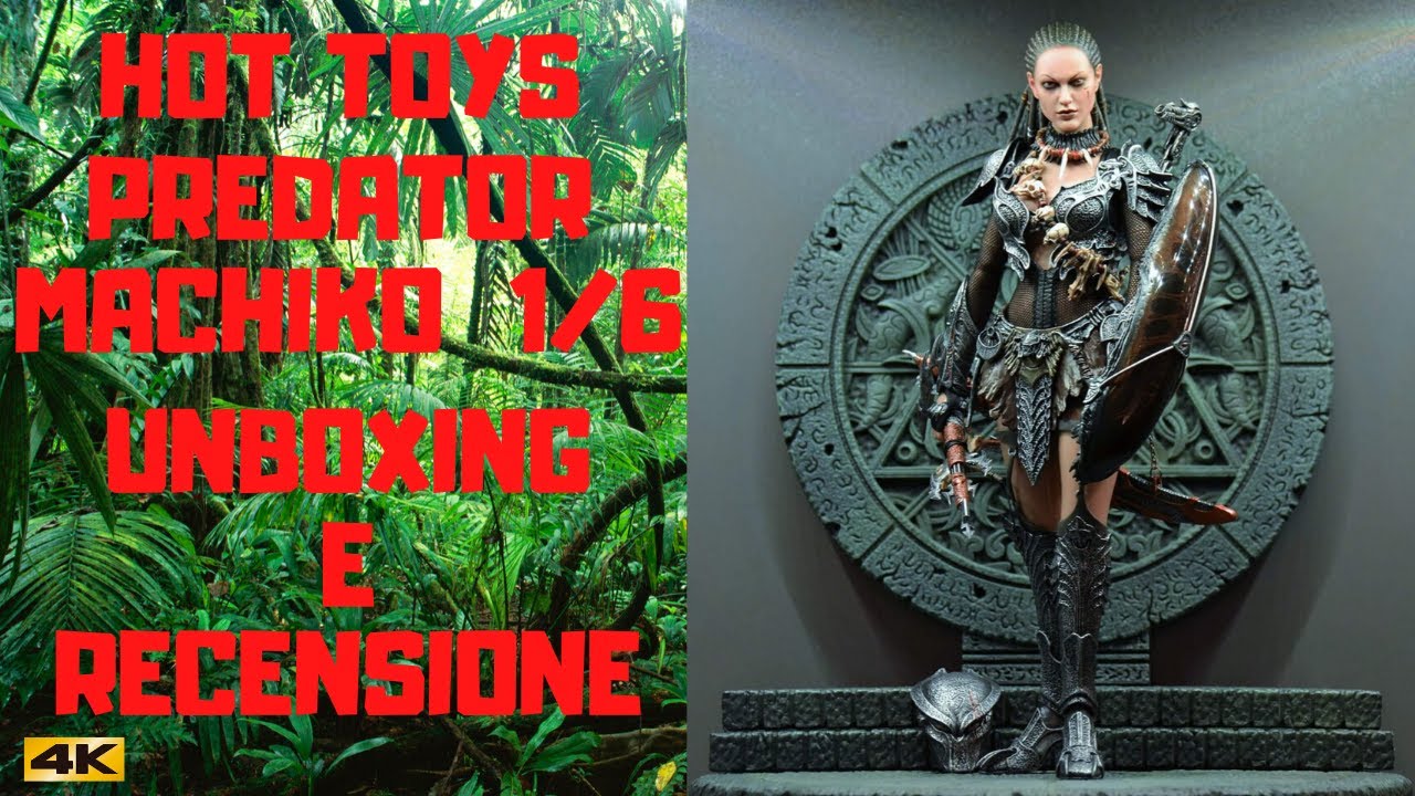 Hot Toys Predator Machiko AvP unboxing e recensione Italiano