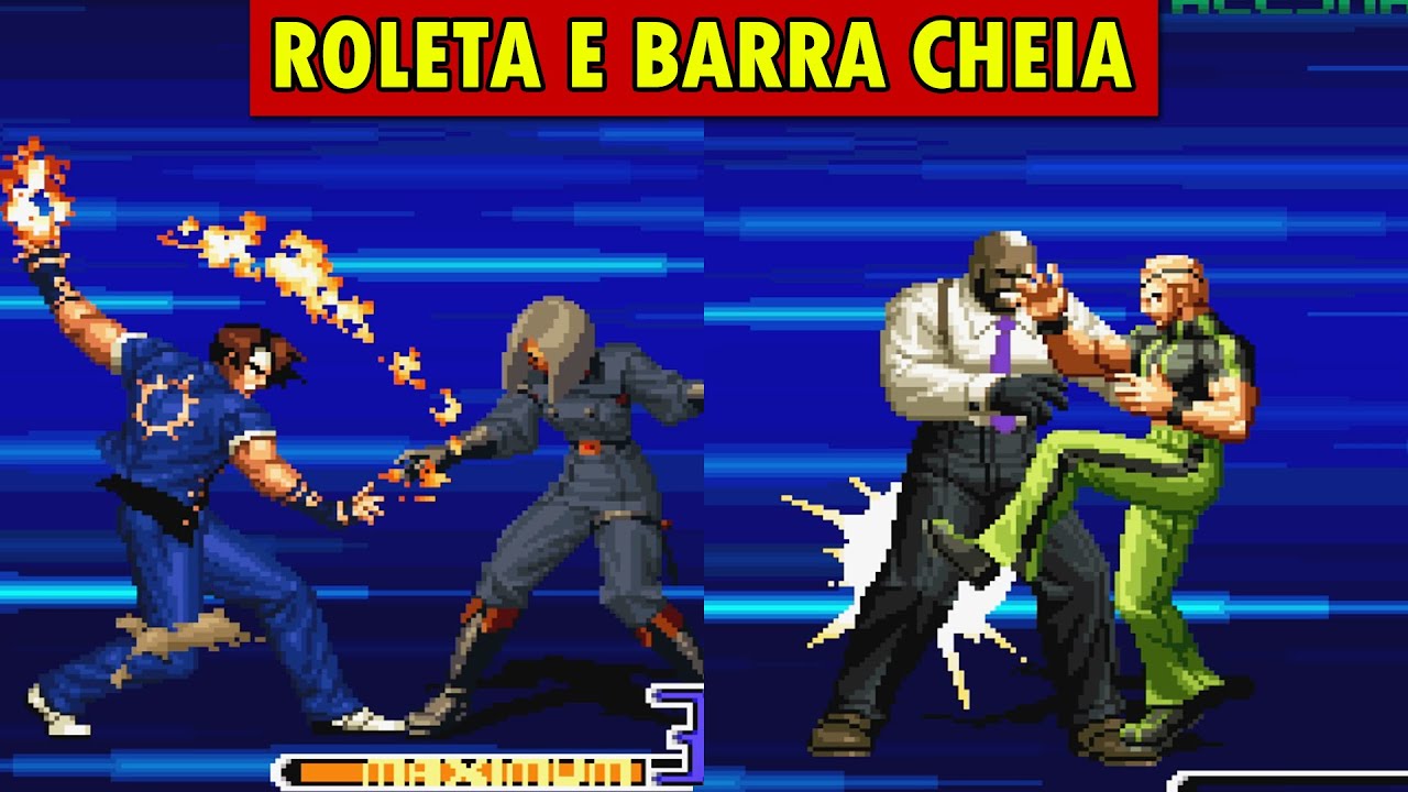KOF 2002 PLUS: OPONENTE FICOU GOD DO NADA? DEU ATÉ MEDO!!!