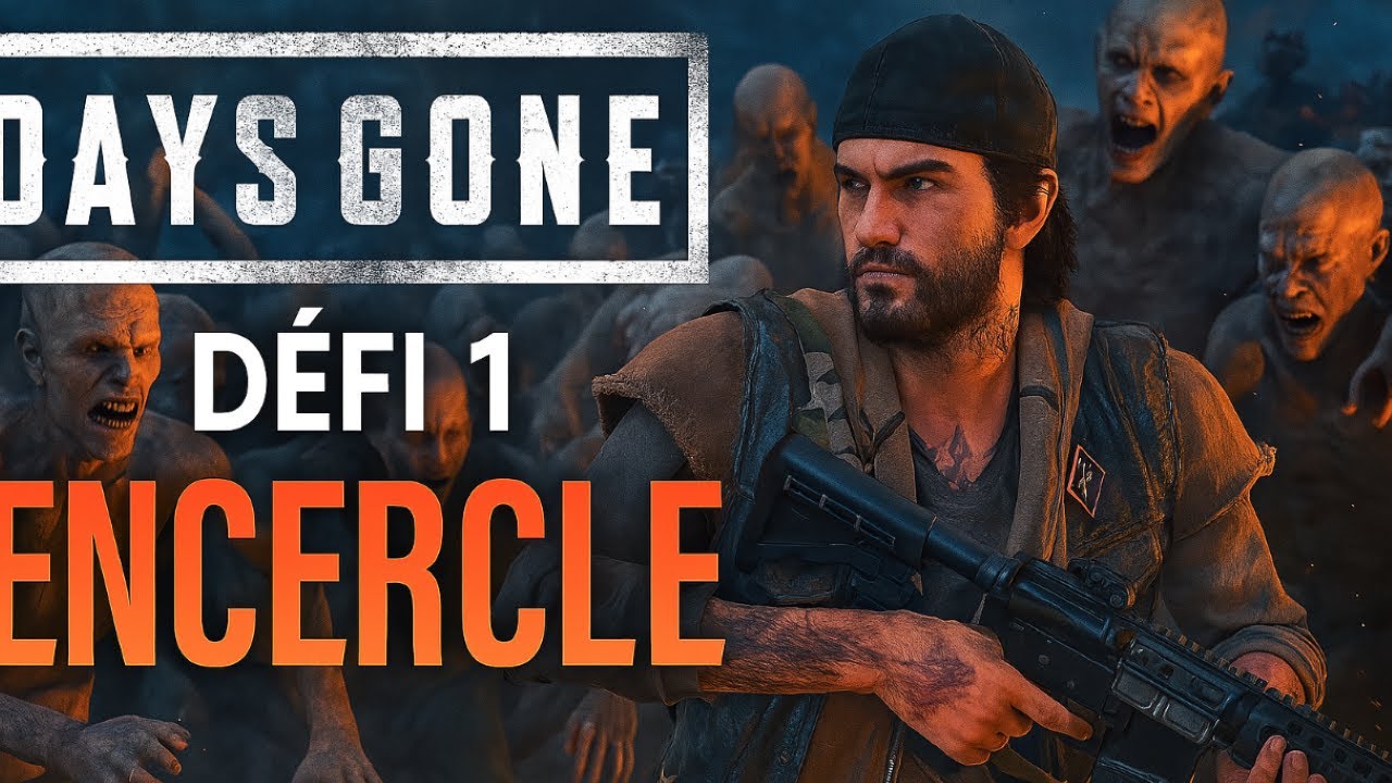 DAYS GONE defi 1 (Encerclé) score 511 076 defis secondaires 4/4