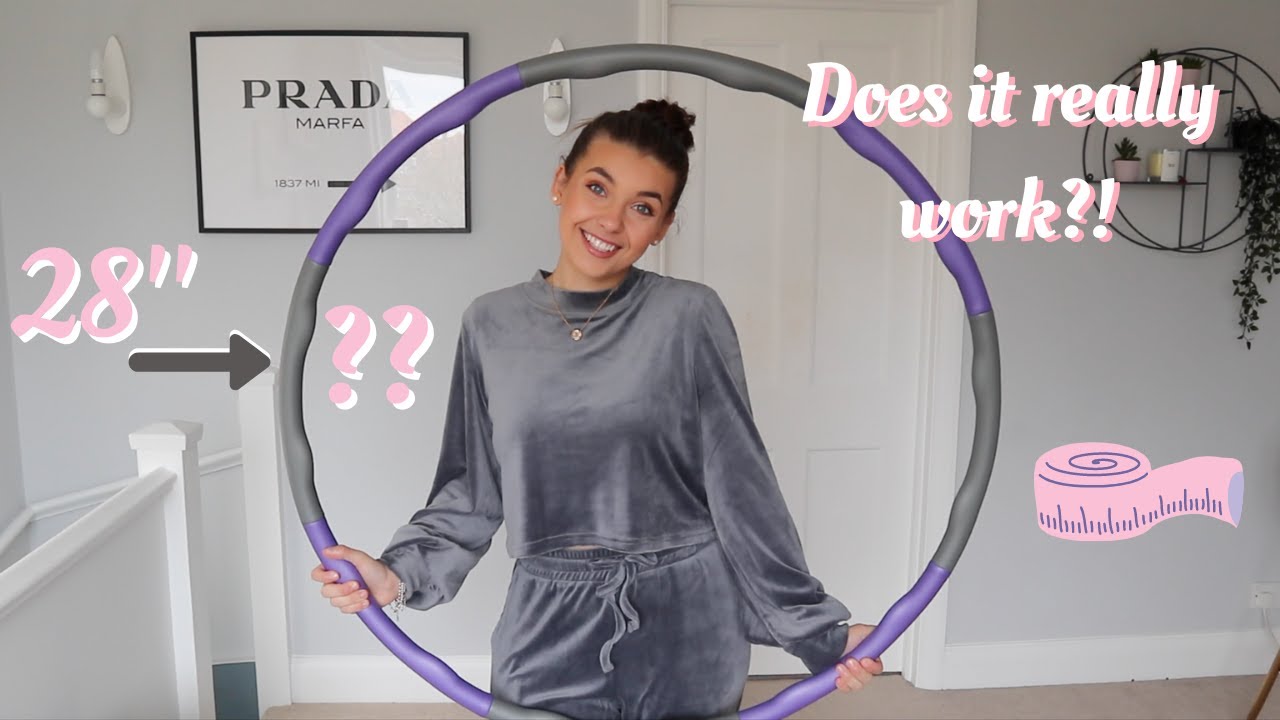 DO WEIGHTED HULA HOOPS WORK? | I used one for A WEEK and LOST HOW MUCH?!