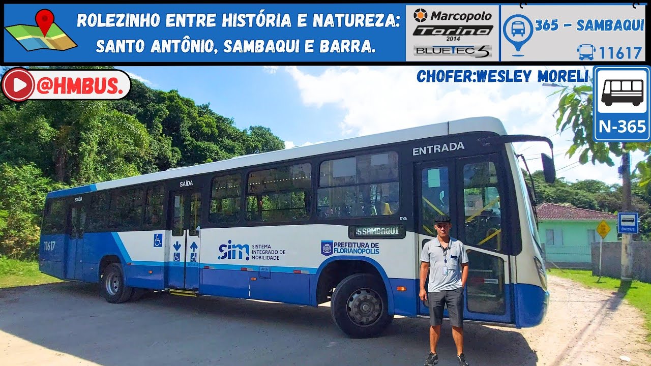 Desbravando a freguesia de Santo Antônio de Lisboa na linha 365 - Sambaqui.