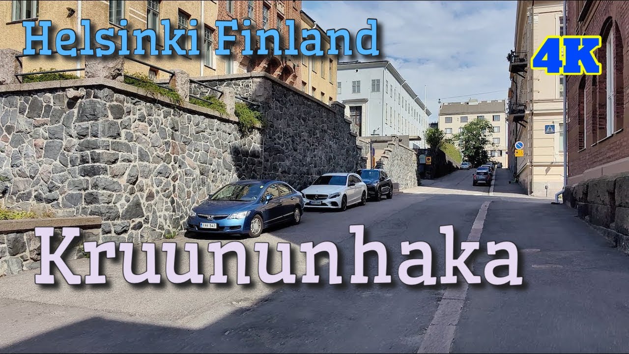 Тайные жемчужины района Круунунхака в Хельсинки 4K #helsinki #finland...