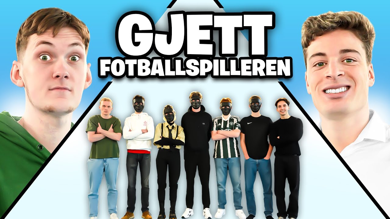 Gjett Fotballspilleren! (Med Nidal, Oliver Bergset og Kasper Kvello)