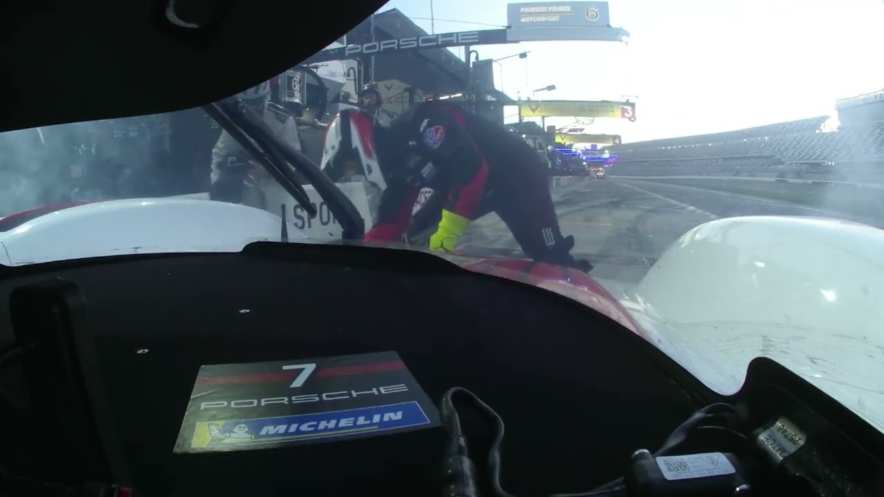 IMSA 2026 Daytona 24h, Julien Andlauer & Laurin Heinrich #7 Porsche 963 (GTP) Saturday evening
