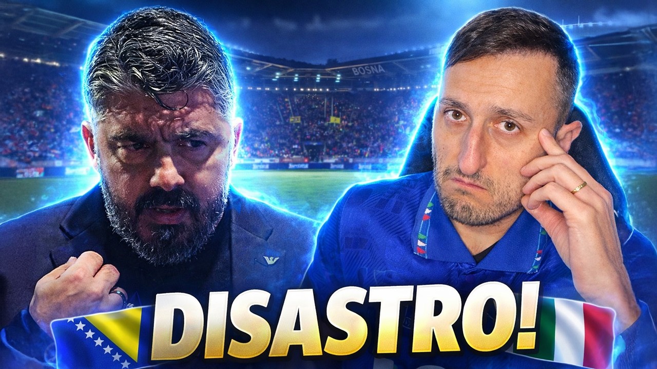 BOSNIA-ITALIA 5-2: il GRAVE ERRORE di GATTUSO | Pagelle