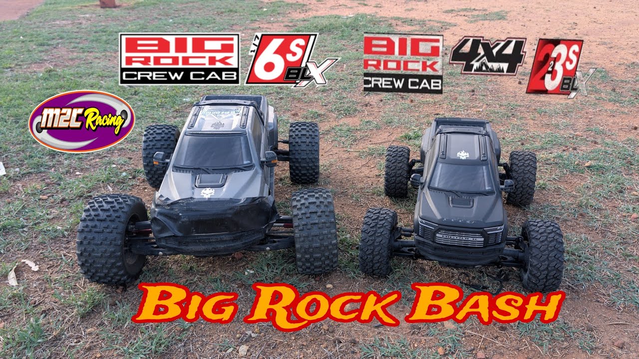 Arrma Big Rock 223s и Arrma Big Rock 6s EXB bash... Две потрясающие машины