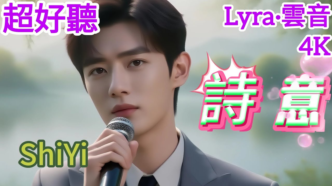 Lyra&middot;雲音 翻唱 超好聽 4K|《詩意》| 原唱:蕭孋珠(1975年)  | 男聲版 | 一個女孩名叫詩意，心中有無數秘密 | Beautiful | 