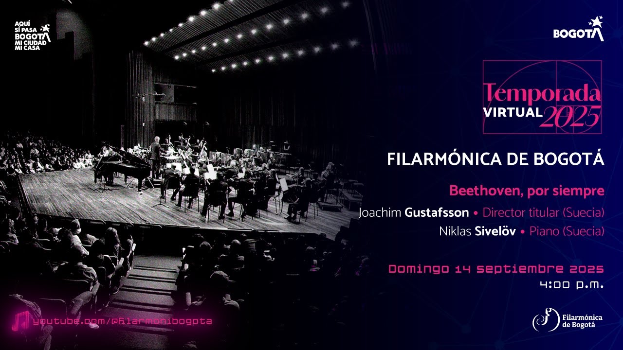 Concierto para piano y orquesta No. 1 Beethoven Filarmónica de Bogotá