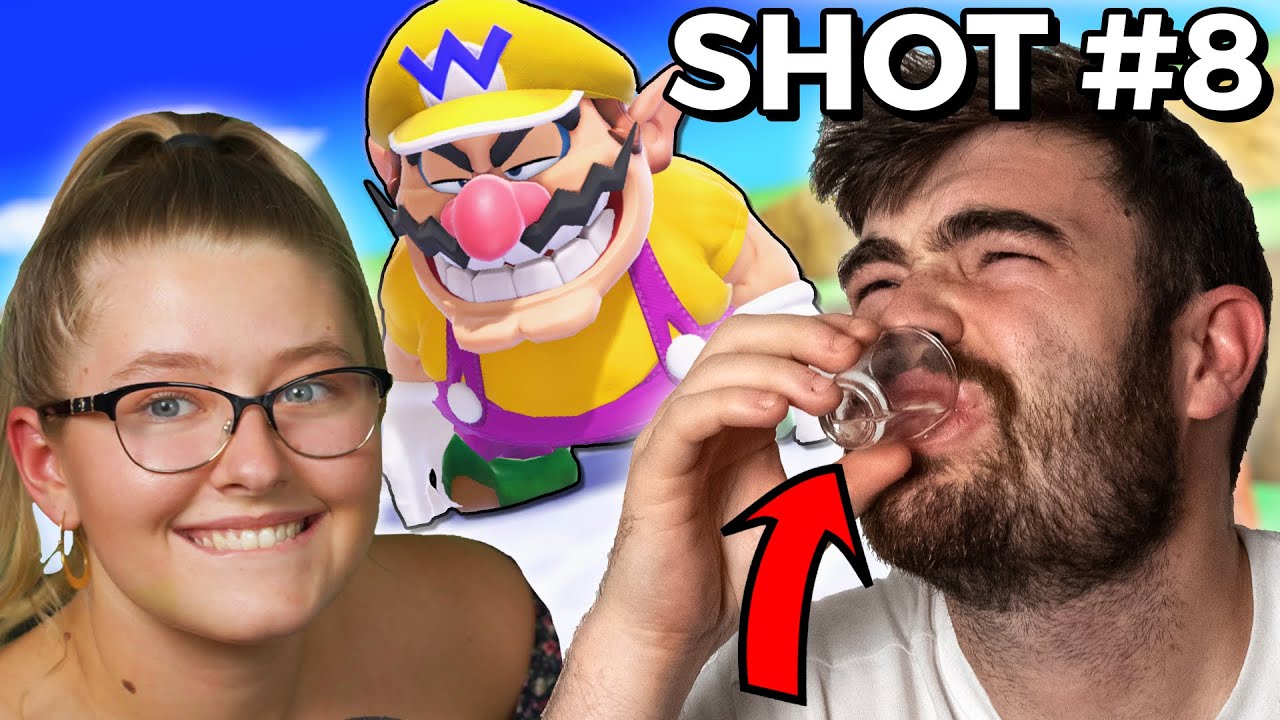 Пью до тех пор, пока моя девушка не победит меня в Smash Bros.