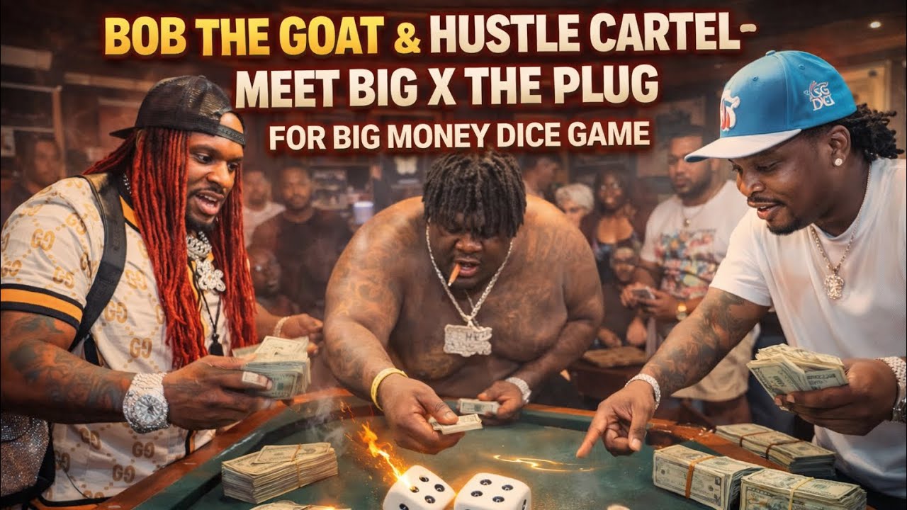 Bob the goat and hustle cartel meet big x the plug for big money dice game 