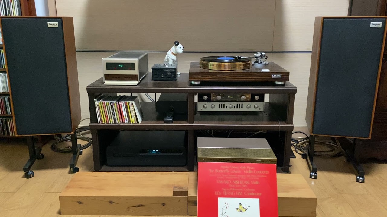 Rogers studio1 , marantz 8b (mullard EL34)