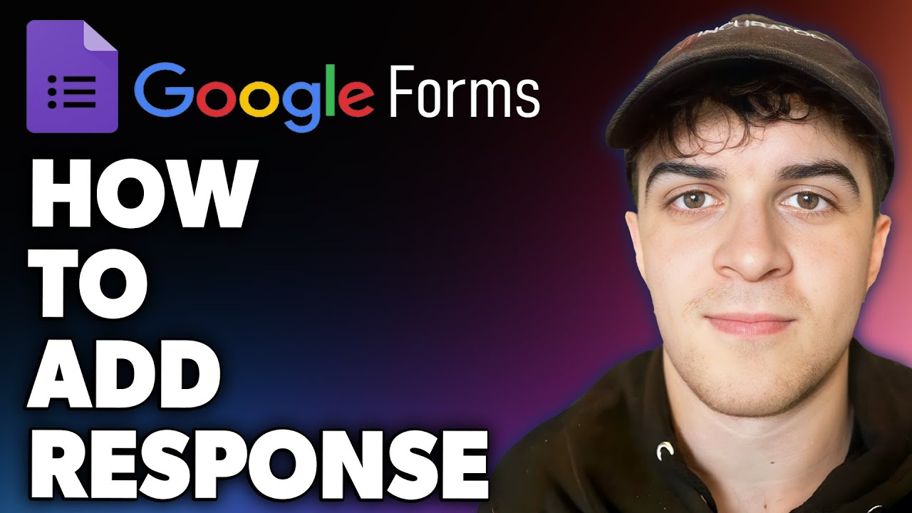 Как добавить ответ в Google Формах (полное руководство 2024 года)