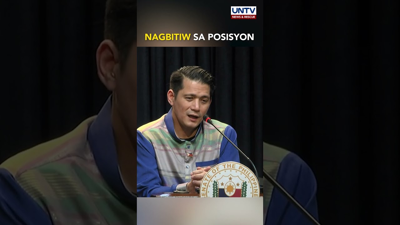 Sen. Robin Padilla, nagbitiw bilang executive vice president ng PDP-Laban