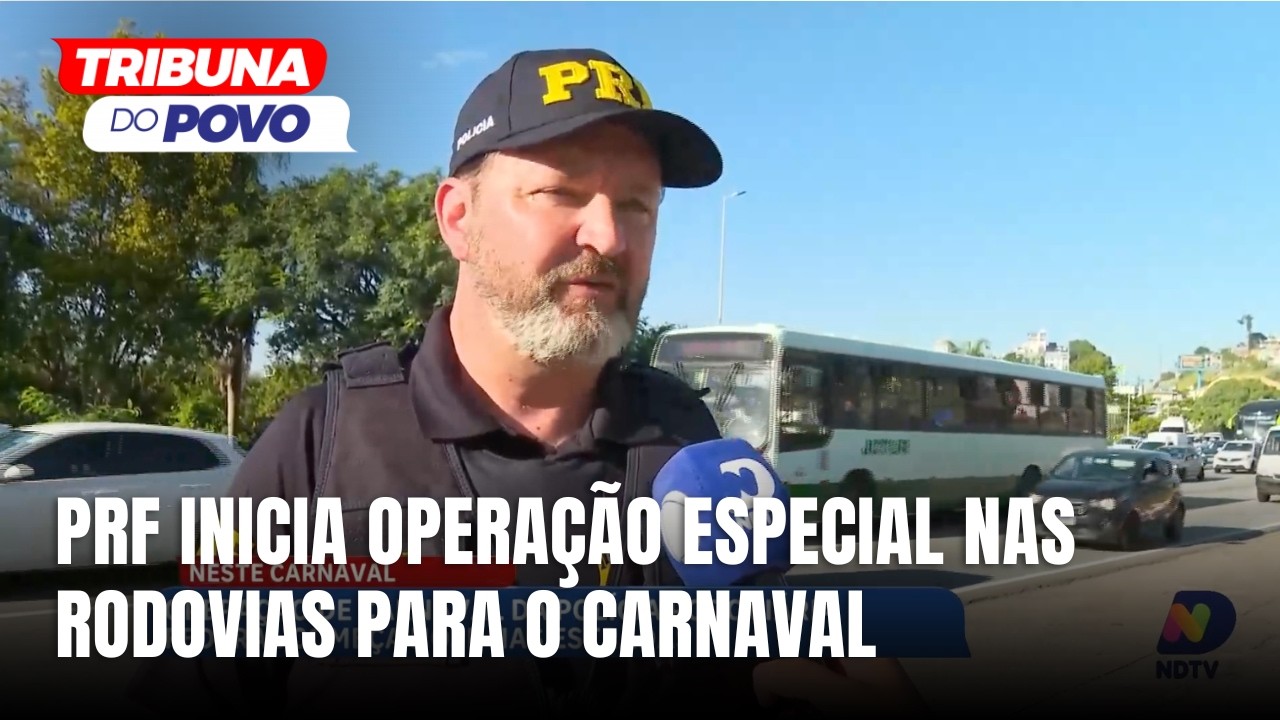 Operação da PRF reforça fiscalização nas estradas no Carnaval