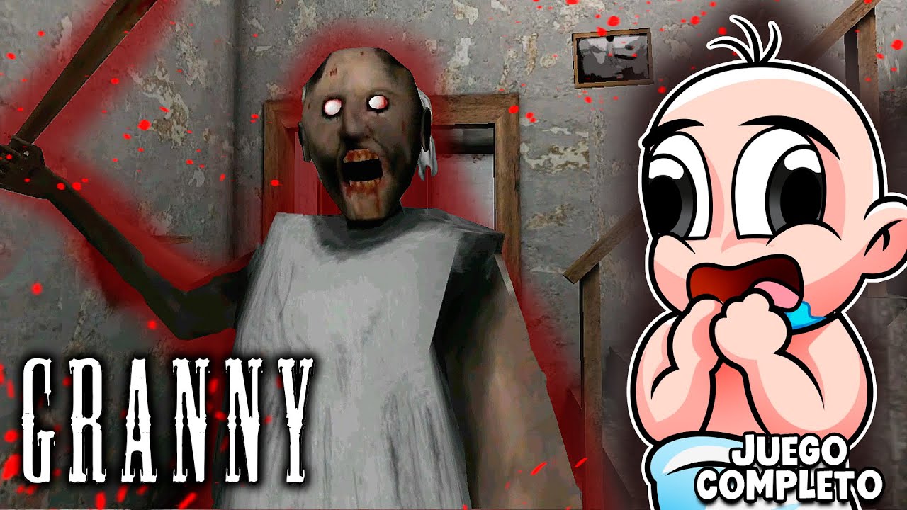 GRANNY: ESCAPA DE LA ABUELA ASESINA 😨🔪 JUEGO COMPLETO BEBÉ NOOB