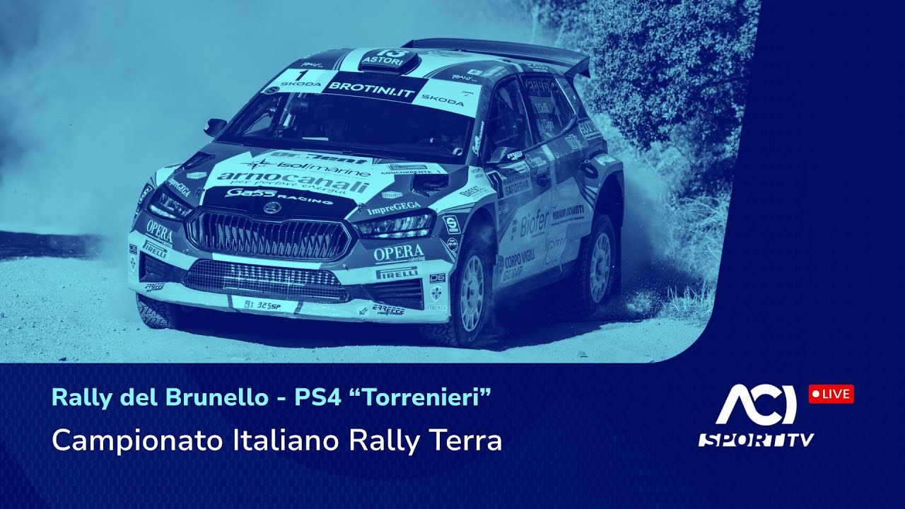 🔴 LIVE! | CIRT Rally del Brunello - PS4 Torrenieri