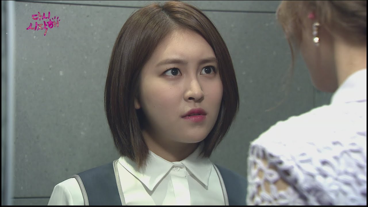 [Let's start again] 다시 시작해 37회 - Park Min-ji and Ko woo ri are bouncing sparks fight 20160712