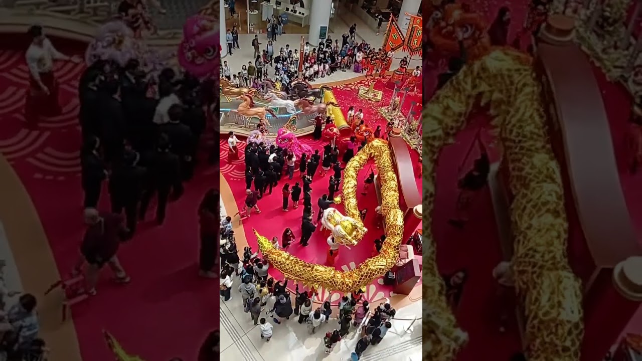 奧海城二期新春舞龍及醒獅互動環節 20260220-1