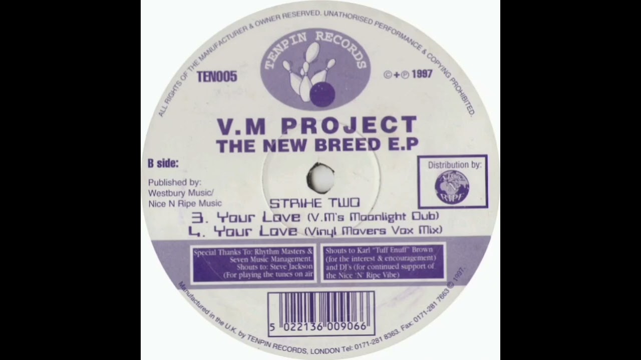 V.M. Project - Your Love (Vinyl Movers Vox Mix)