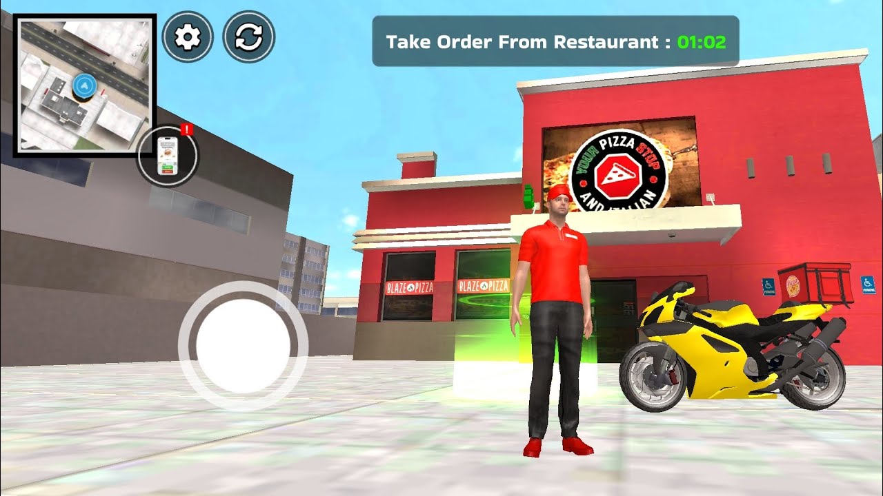 Food delivery 🚚 gameplay 😄#fooddelivery#gameplay