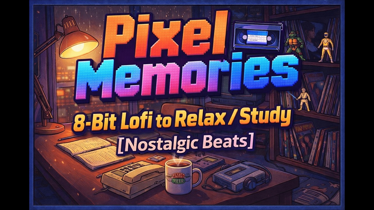Pixel Memories 📼 8 Bit Lofi to Relax Study [Nostalgic Beats]