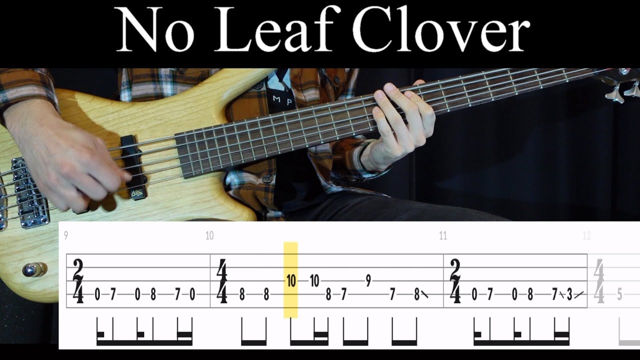 No Leaf Clover (Metallica) - Bass Cover (With Tabs) by Leo D&uuml;zey