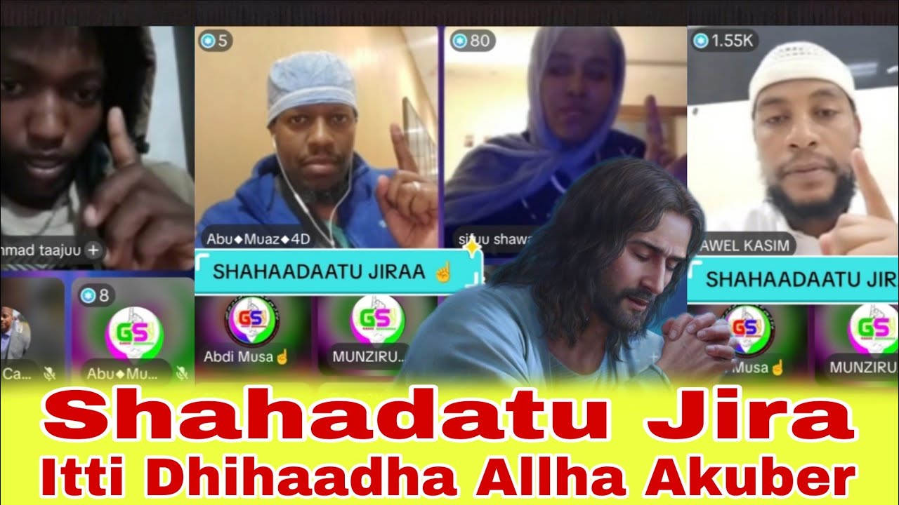 gaafileen boda shahada qabatan ustaz awel kasim fi ustaz abu'muaz irrati 