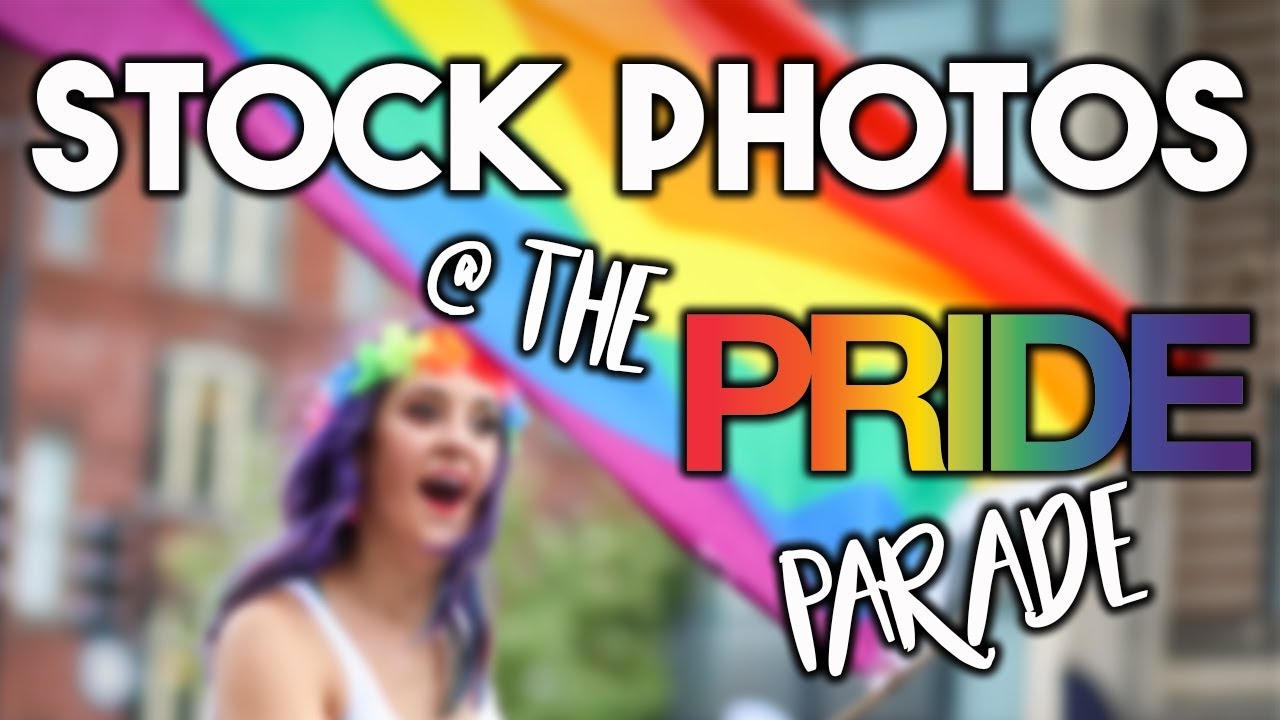 Stock photos that sell: Photographing the PRIDE PARADE for Shutterstock