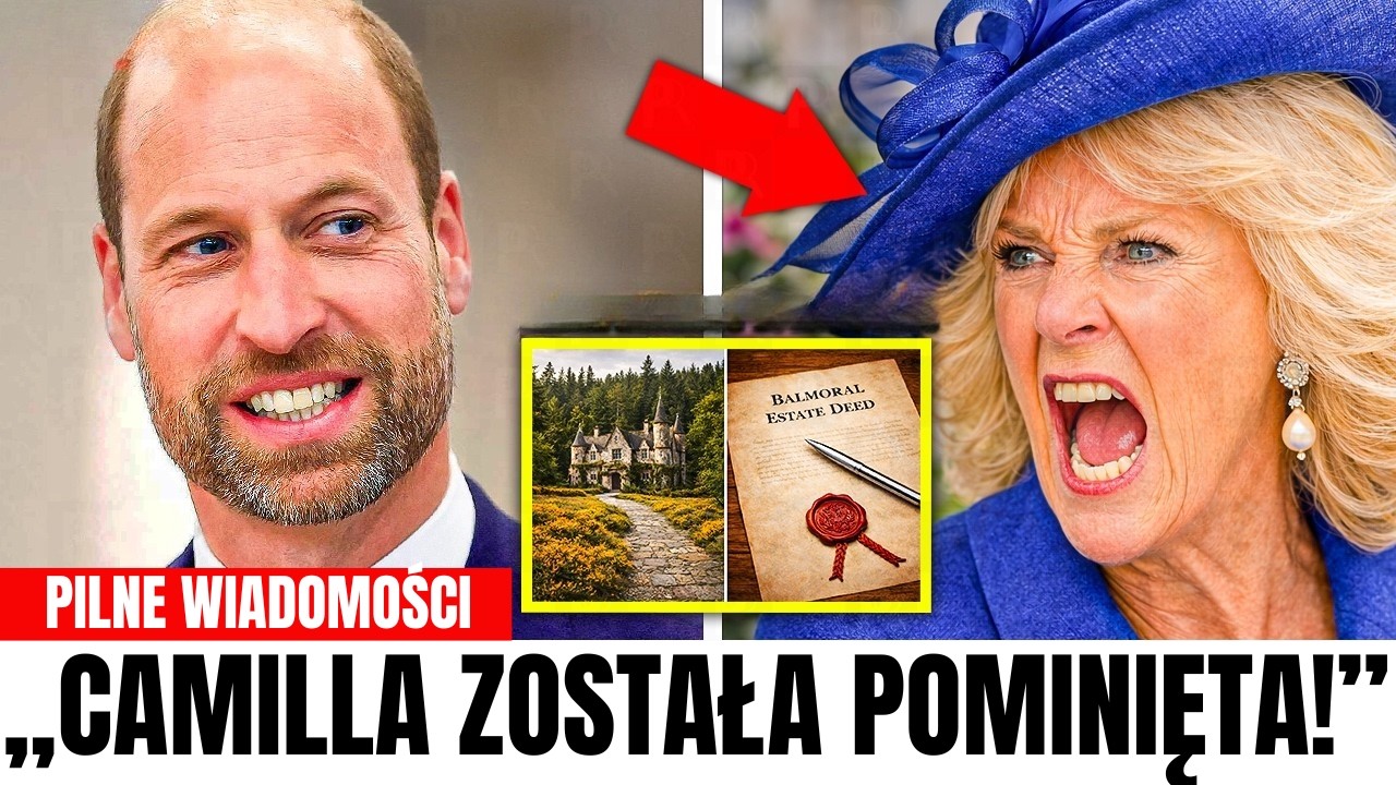 Książę William zajmuje domek Balmoral, Camilla została pominięta