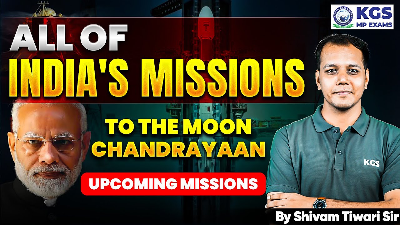 All of India's Missions to the Moon Chandrayaan | Upcoming Missions | By Shivam Tiwari Sir