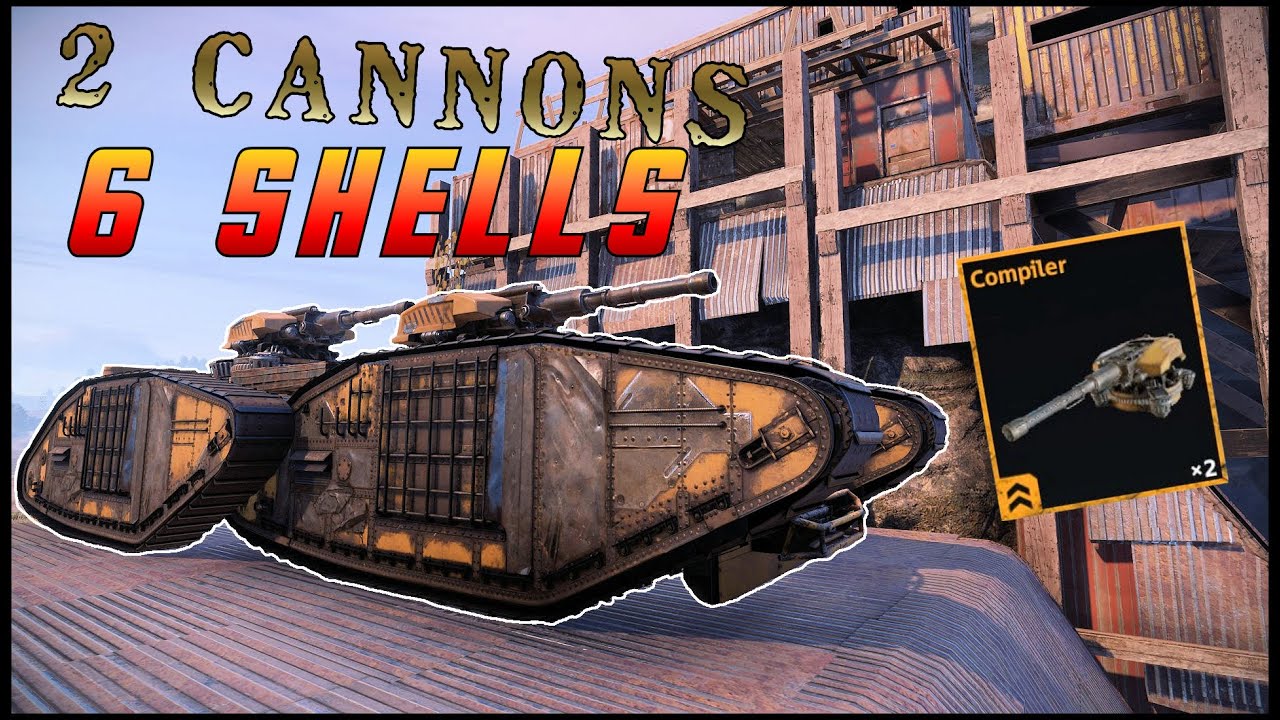 Compiler cannon OBLITTERATES the Enemy | Crossout