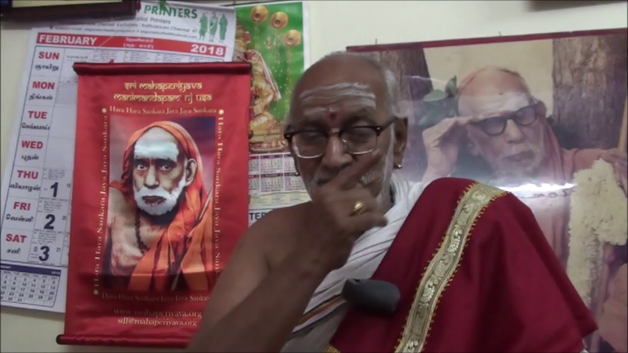 Experience With Maha Periyava By : 