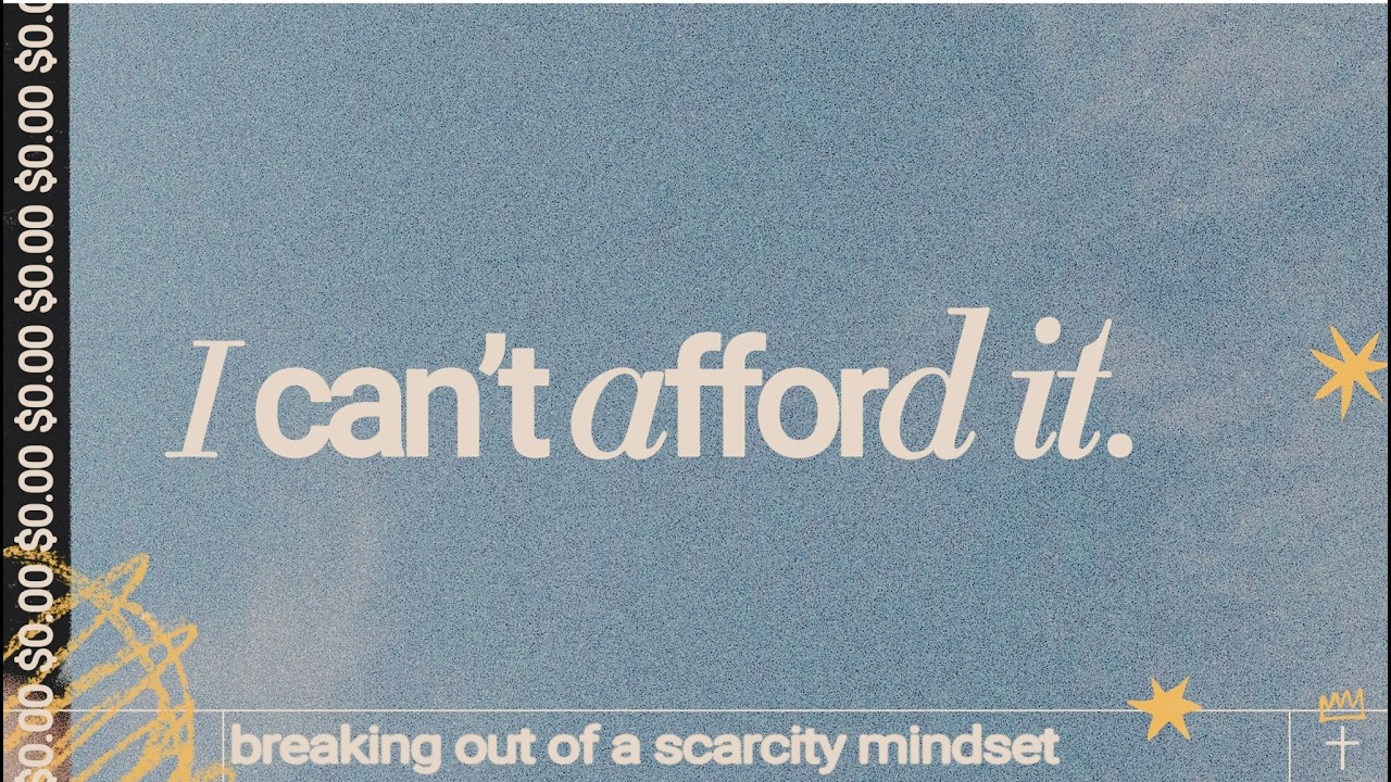 2-22-26 I Can’t Afford It - Scarcity Into Abundance | Centerpoint Church Colton