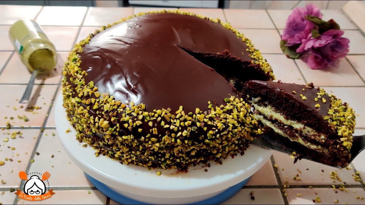 TORTA PISTACCHIO E CIOCCOLATO: UNA TORTA CHE FA SEMPRE UN SUCCESSONE