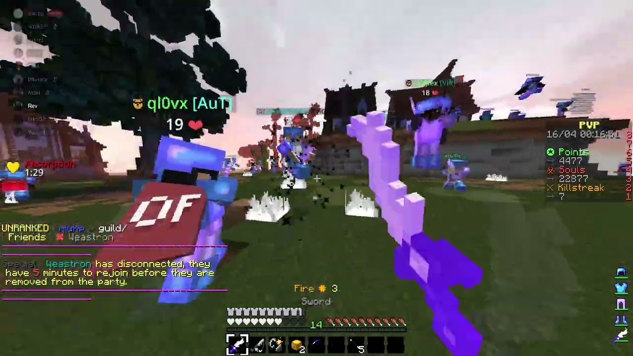 BlocksMC PVP - Season Finale