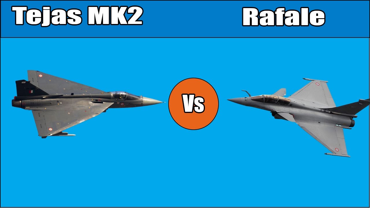 The comparison of Rafale and Tejas Mk2 #india #france #fitgherjet