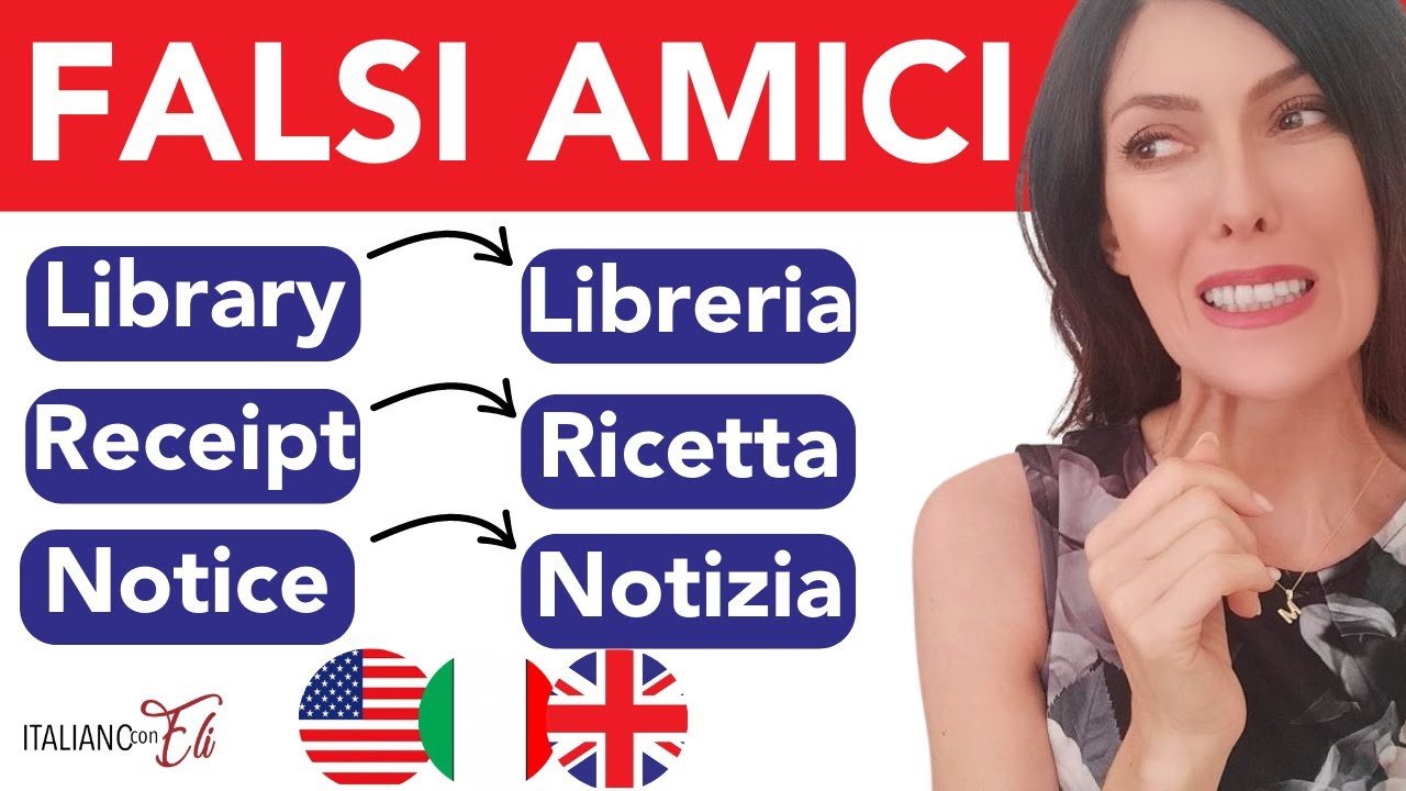 5 False Friends in Italian and English You'll Never Guess (ITA audio - ENG subs)