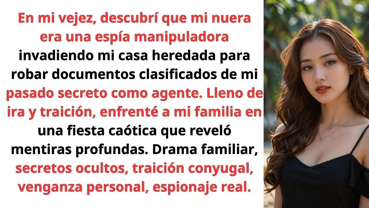 ¡Descubrí el Secreto Oscuro de Mi Nuera Espía y Juré Venganza Implacable Contra Mi Propia Familia!