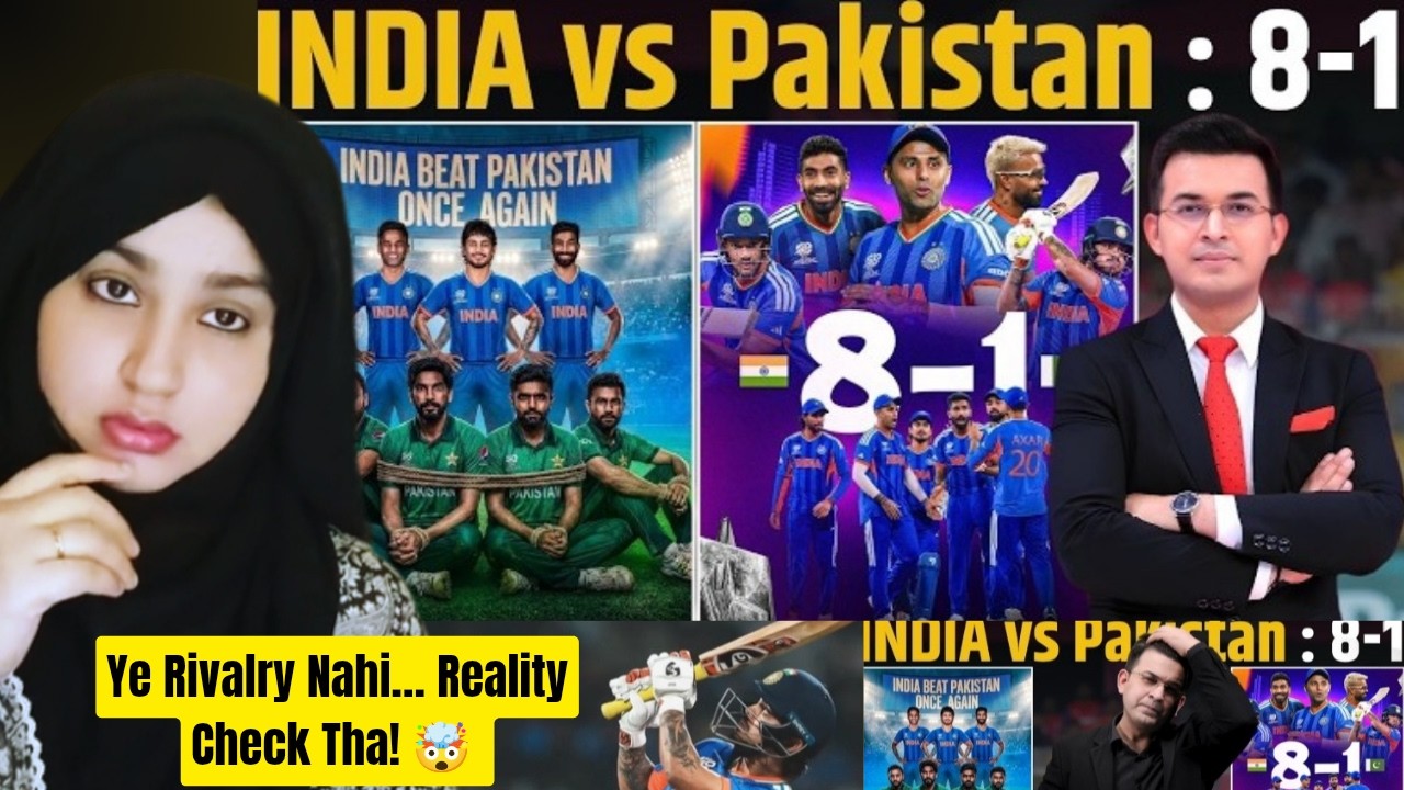 Ind vs Pak: INDIA CRUSH PAKISTAN BY 61 RUNS, SECURE SUPER 8 SPOT | CRAZY REACTION 🤯🔥