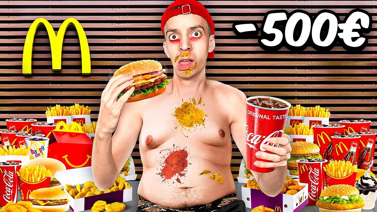 ALLES bei McDonalds bestellen! 🍟🤮 (eskaliert)