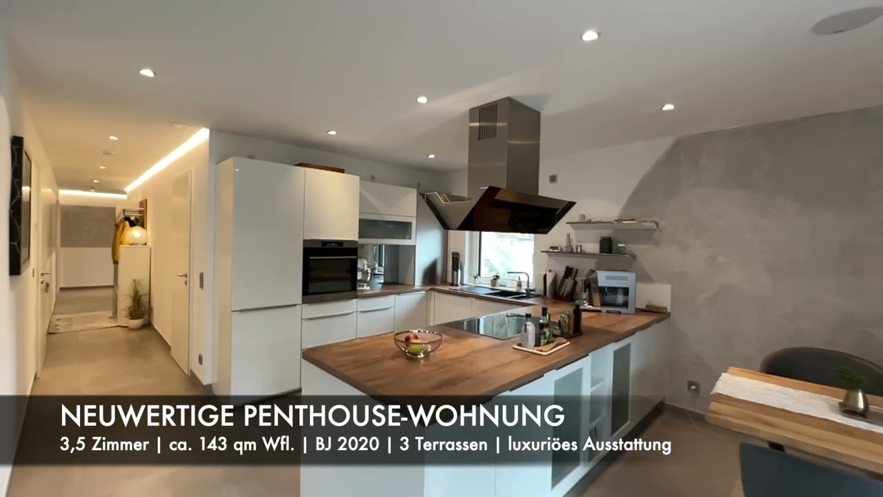 Neuwertige Penthouse-Wohnung in Heidelberg