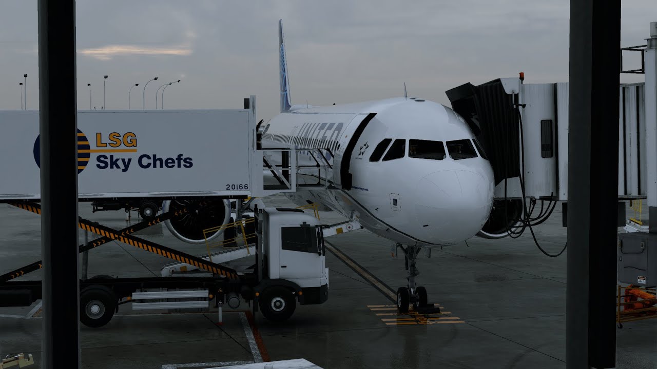 United A321neo | X-Plane 12.4 | KORD-KPHX | 4K