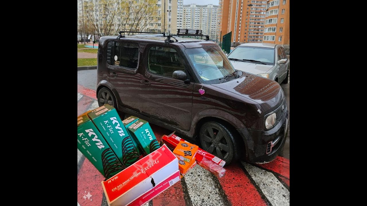 Лифт подвески Nissan Cube Z11