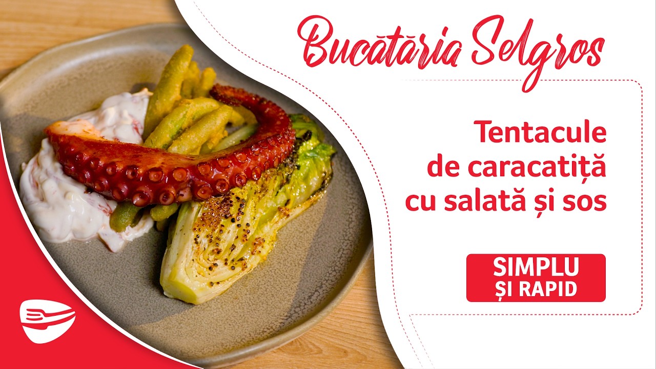 Reteta de Caracatita la Tigaie | 2 Garnituri si Sos Remoulade