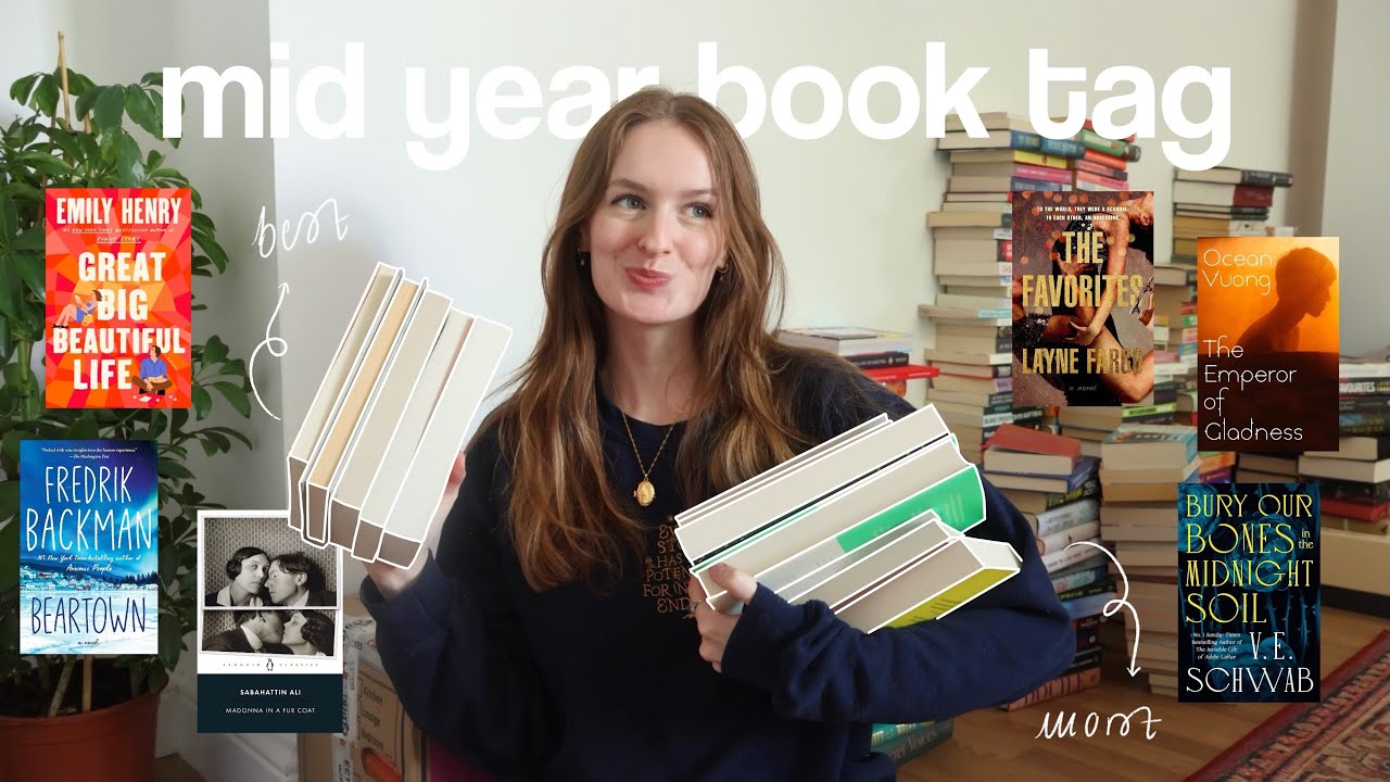 mid-year book freak out tag 🗓️📚 (5 star reads, disappointments, favourites of the year + more)
