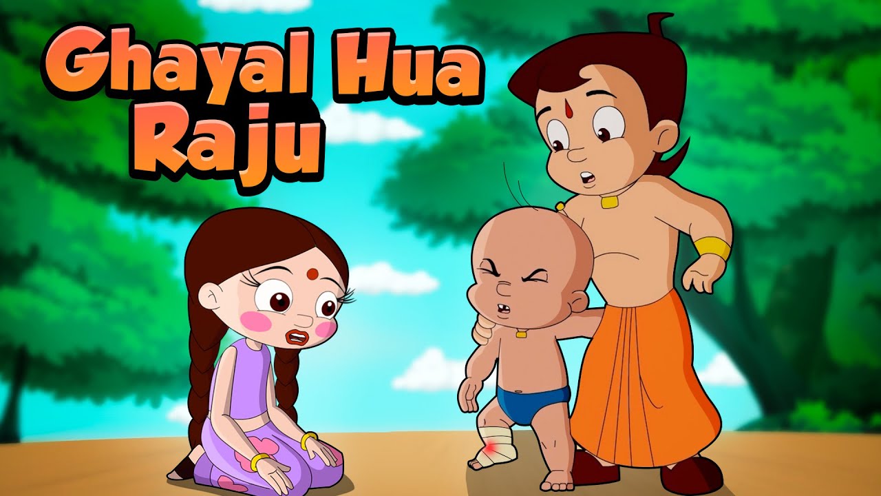 Chutki - Ghayal hua Raju | Cartoons for Kids | Funny Kids Videos in Hindi