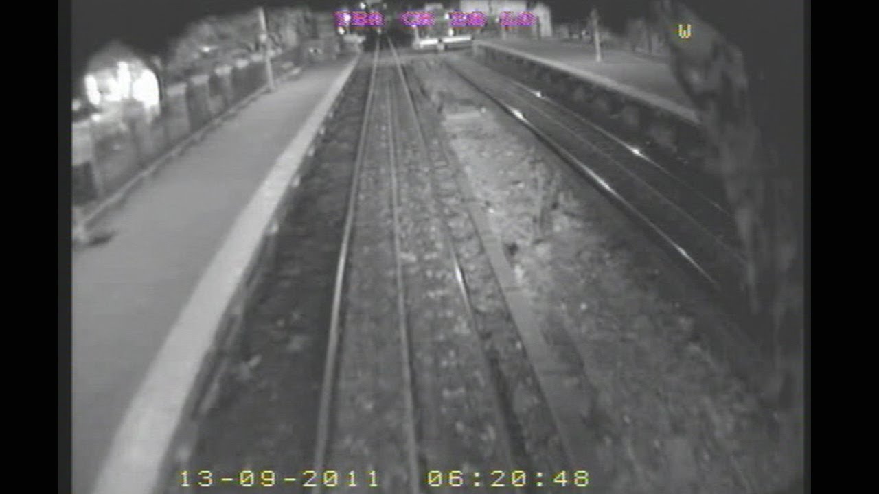 El video del accidente ferroviario en el barrio de Flores