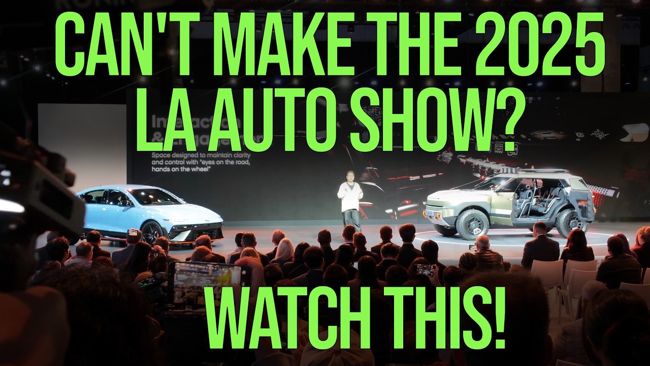 Полный тур по Лос-Анджелесскому автосалону 2025 года! #автомобиль